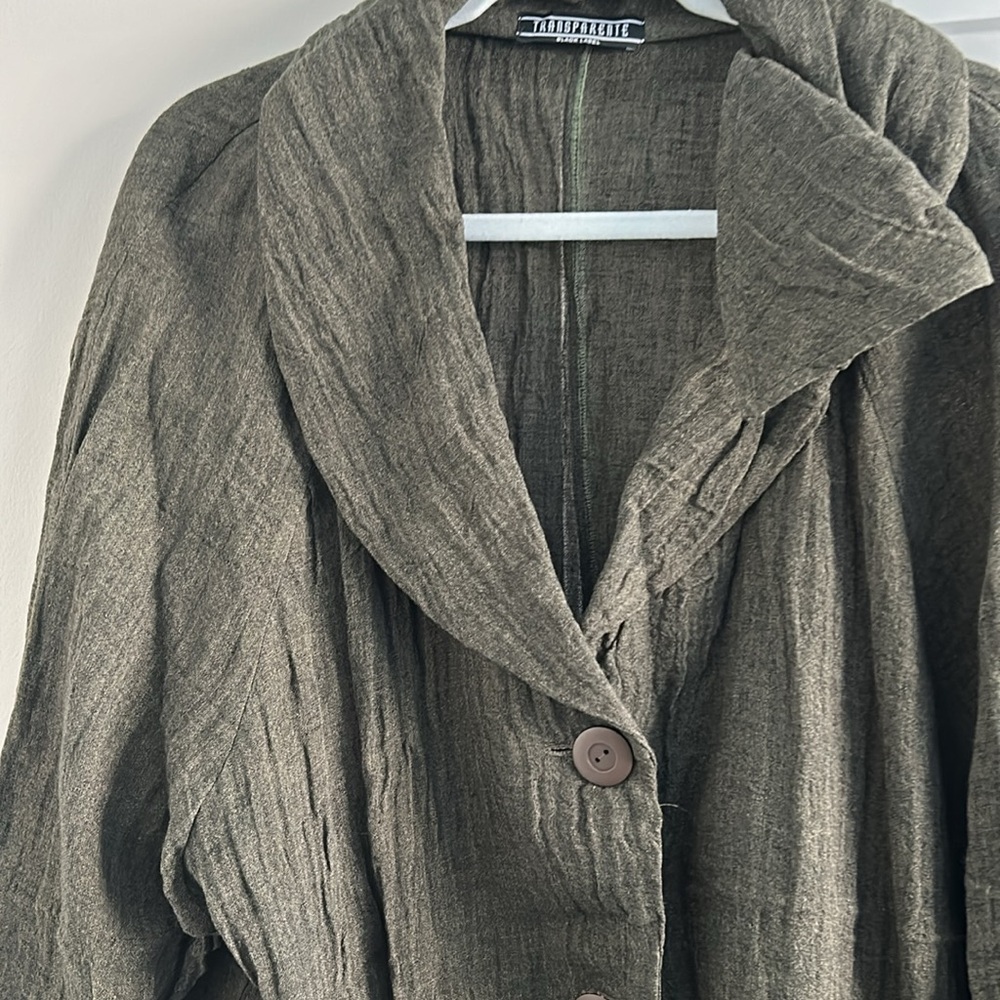 Transparente Black Label Lightweight Crinkle Line… - image 4